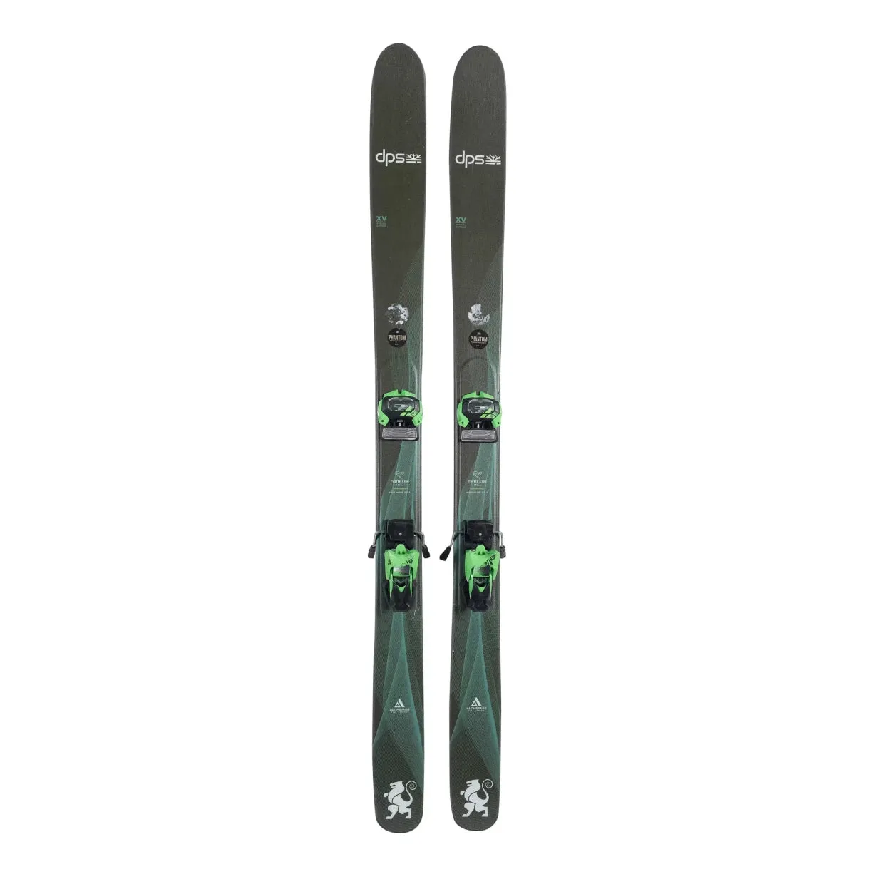 DPS Yvette A100 RP Skis Special Edition Graphics 2021- Women's w/ Tyrolia Attack 13 GW Bindings