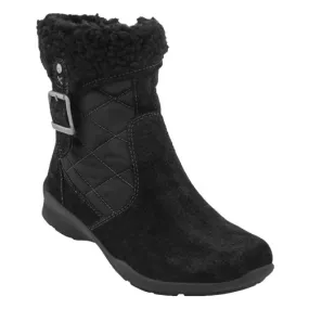 Earth Women's Pinnacle Ankle Boot Black Suede