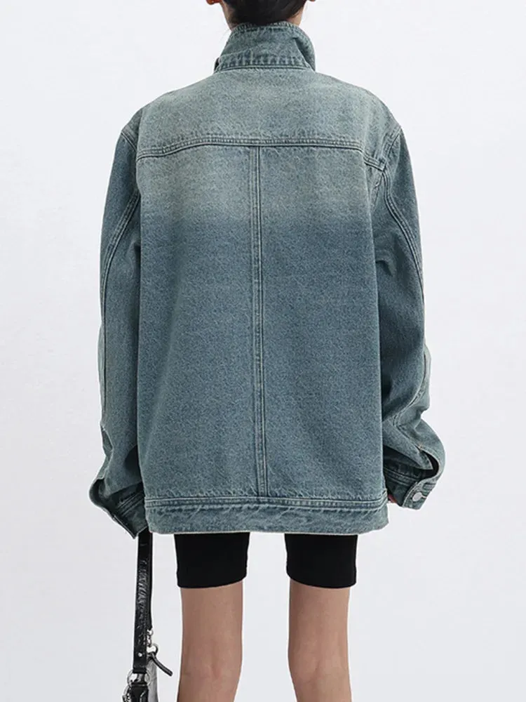 Eclectic Edge Denim Jacket