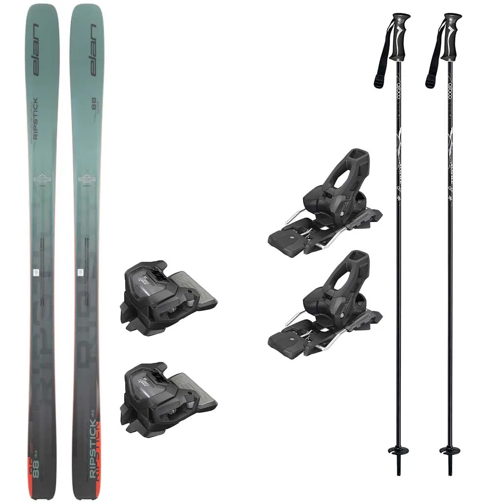 Elan Ripstick 88 Mens Skis 2025 with Tyrolia Attack 11 GW Ski Bindings Ski Package