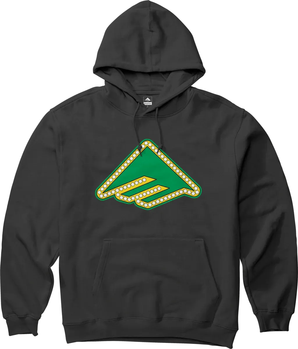 Emerica x Shake Junt Triangle Lights Hoodie, Black