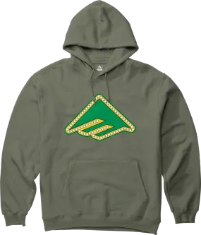 Emerica x Shake Junt Triangle Lights Hoodie, Military