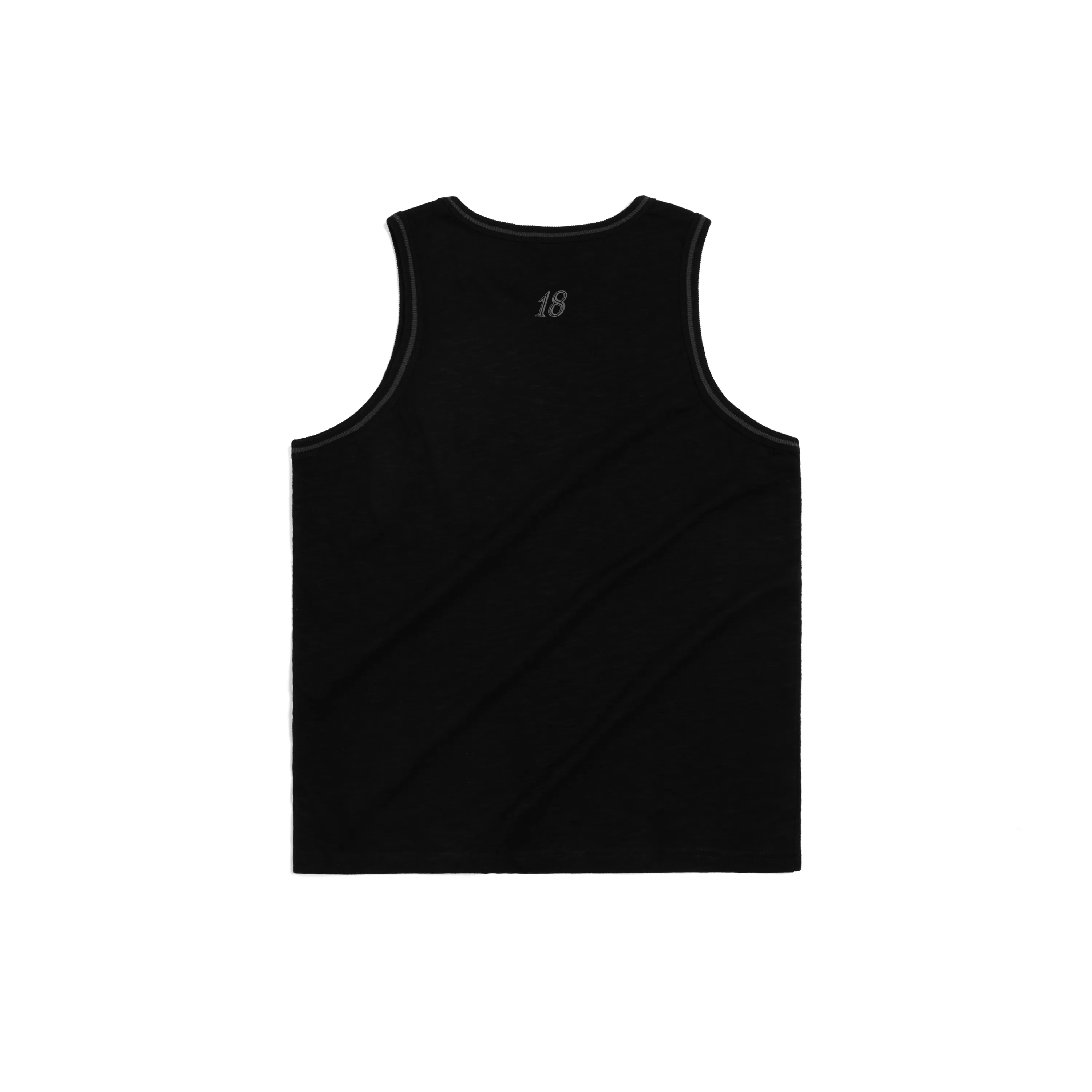 ESSENTIAL TANK TOP BLACK