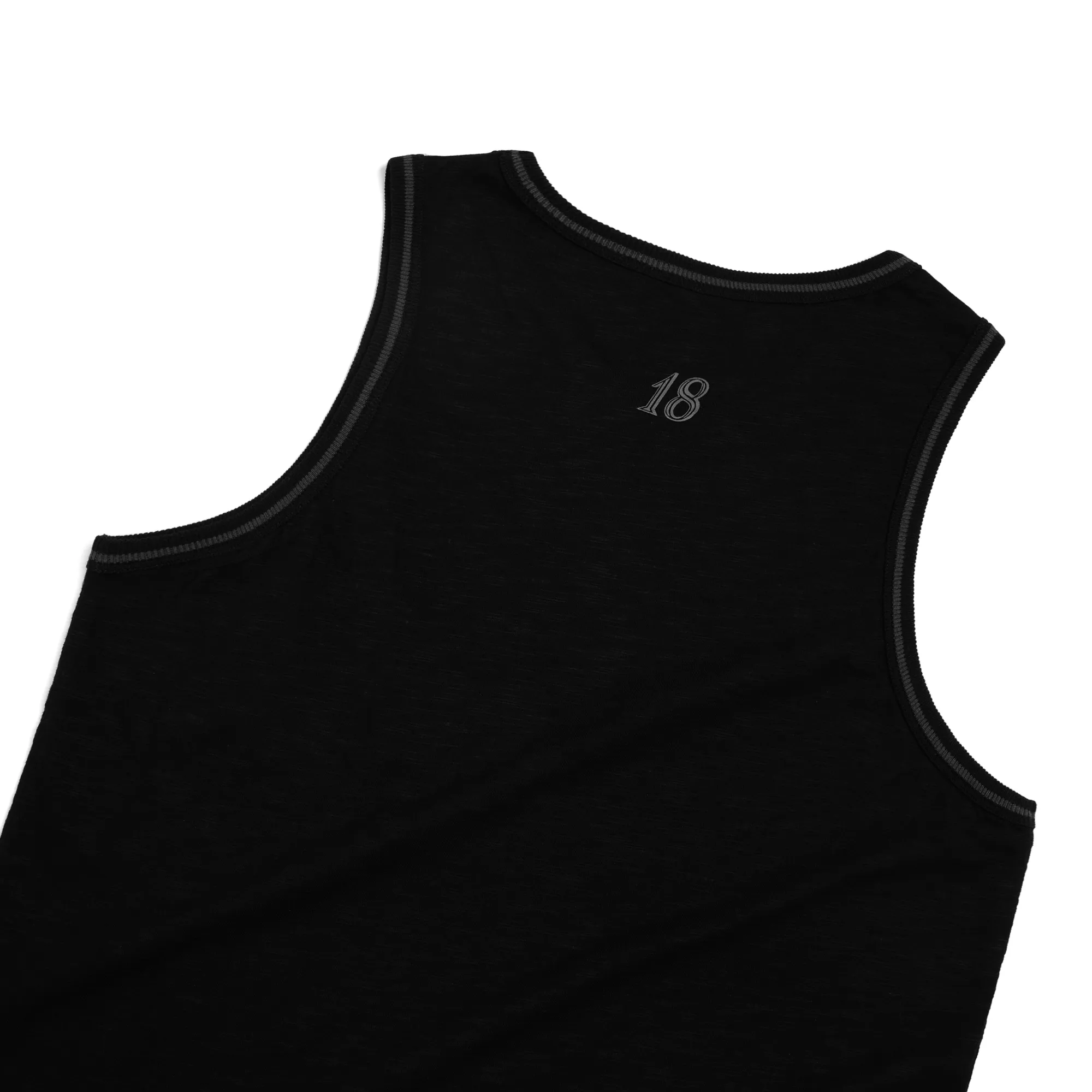 ESSENTIAL TANK TOP BLACK