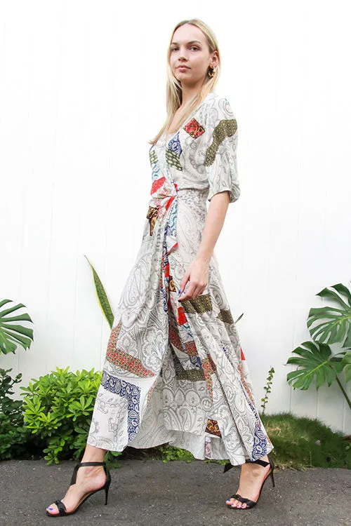 ETRO Patchwork Wrap Dress - FINAL SALE