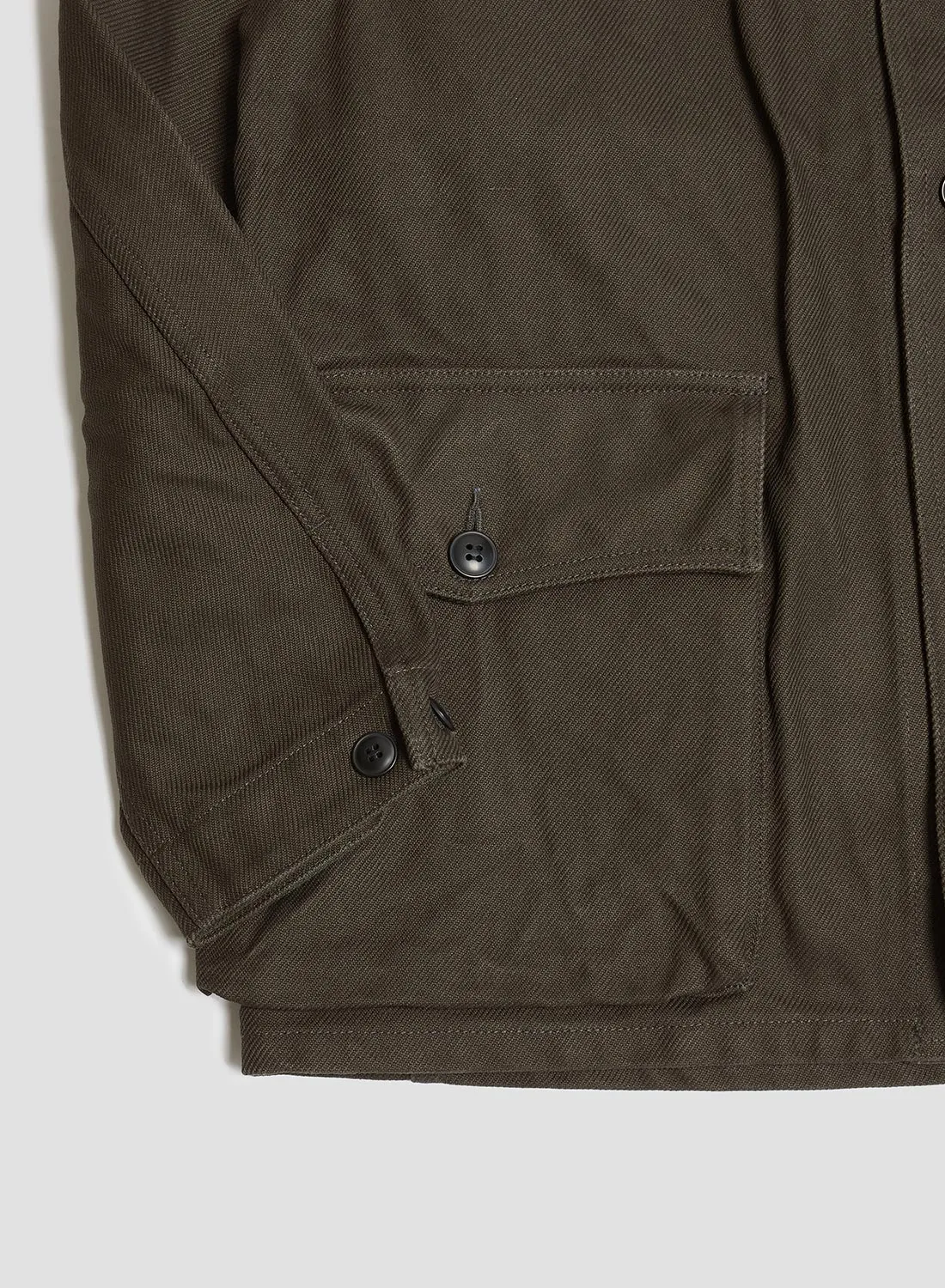 FOB Factory Hunting Jacket Washed Brown