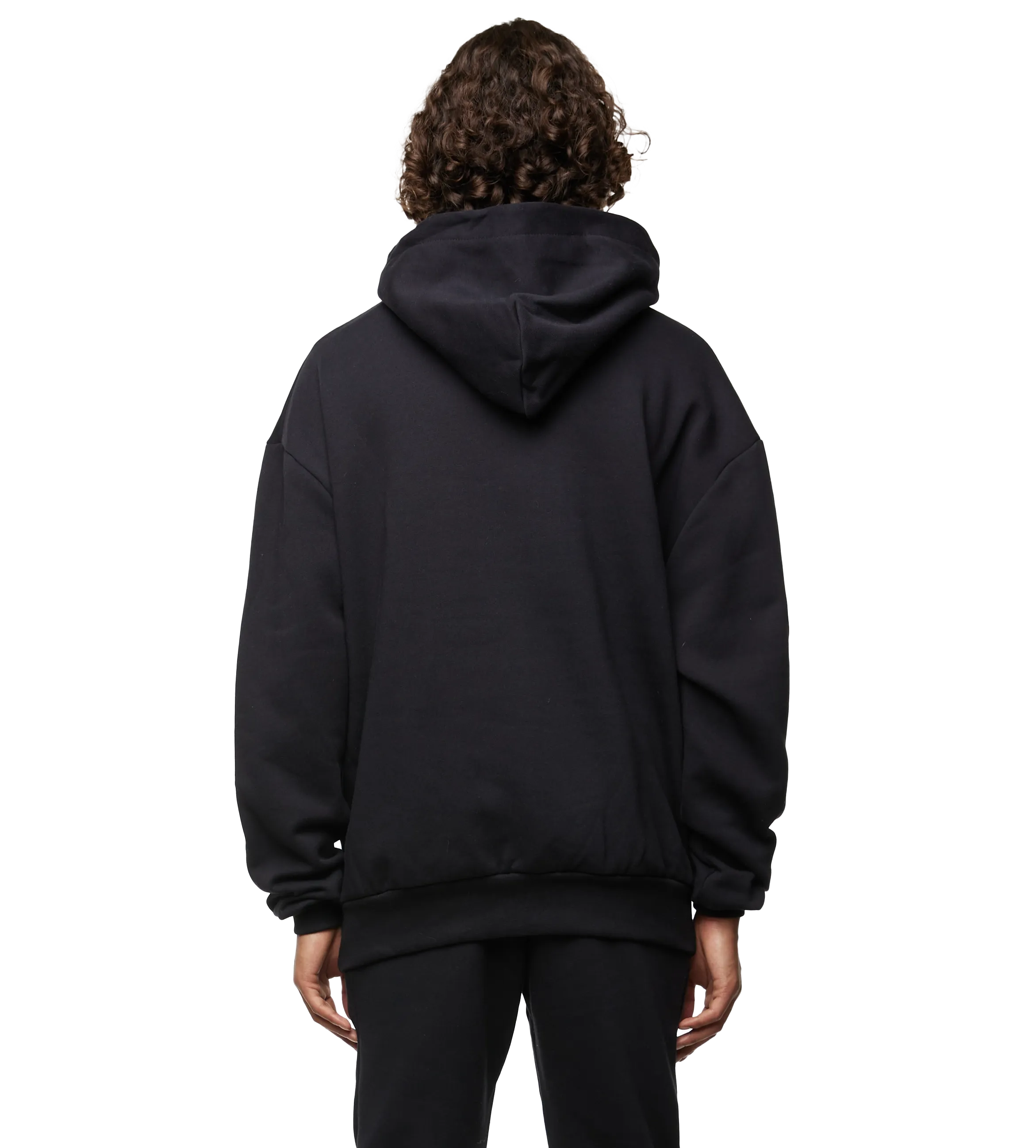 FOUR    Logo Hoodie Black