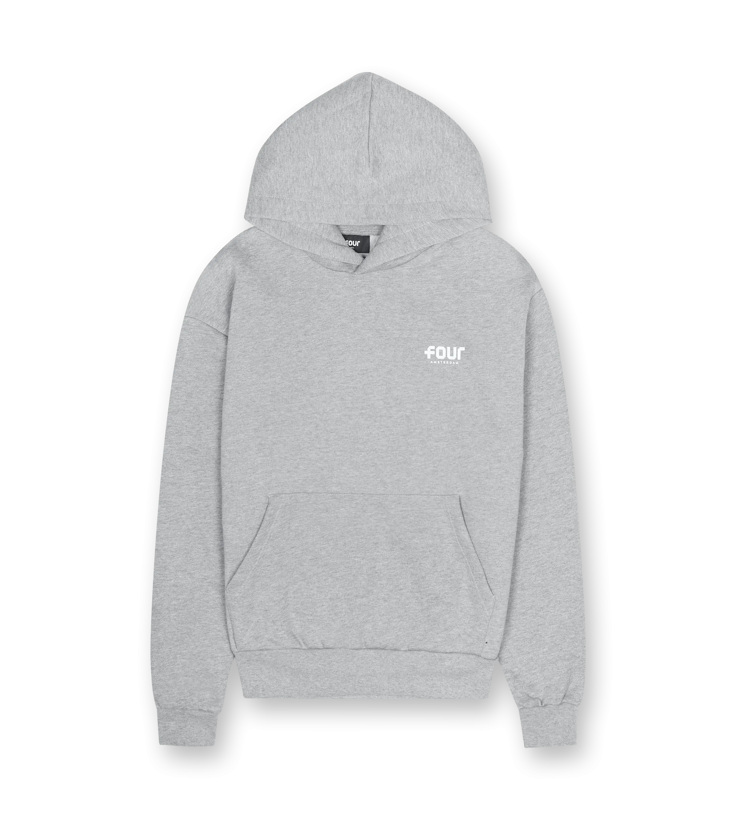 FOUR    Logo Hoodie Grey