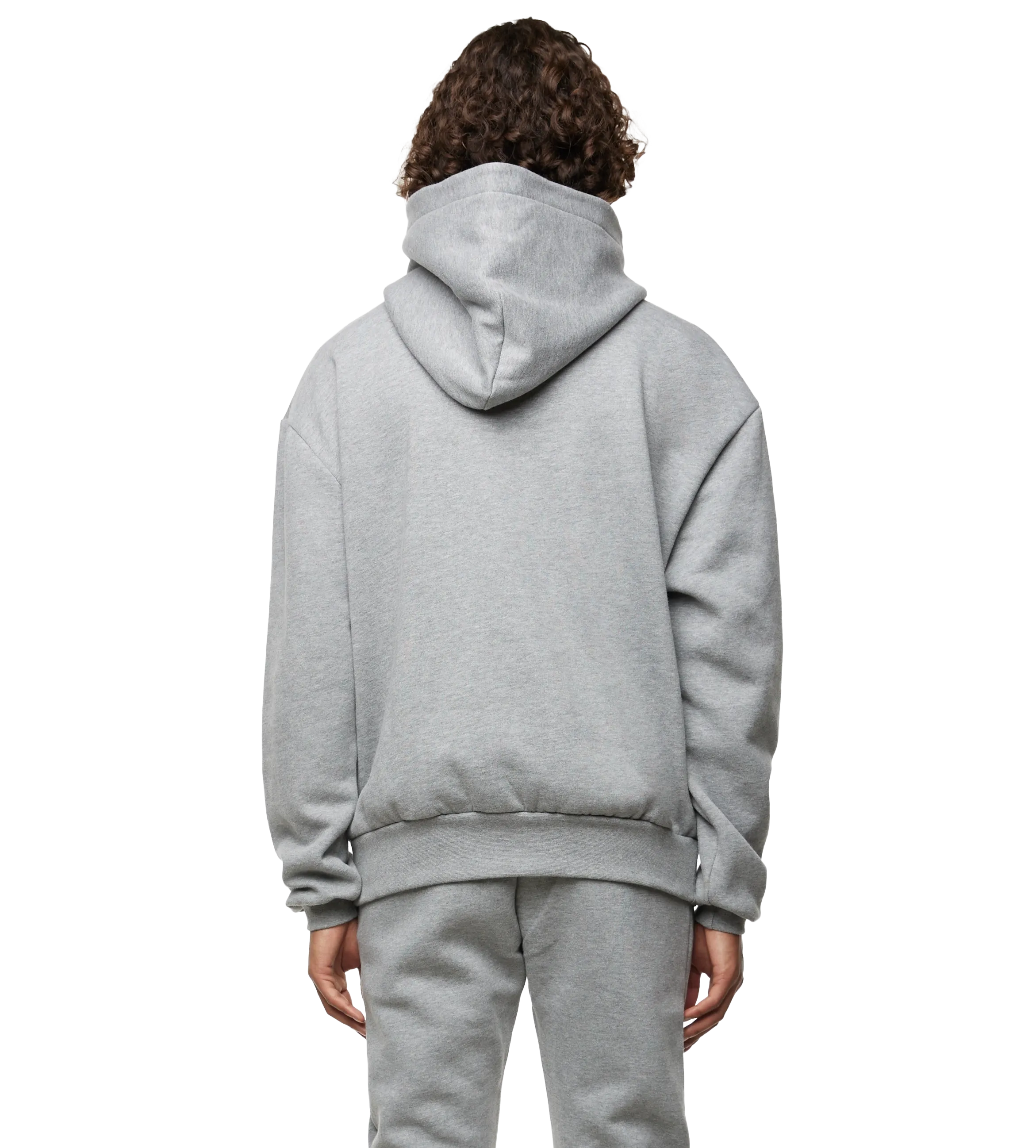 FOUR    Logo Hoodie Grey