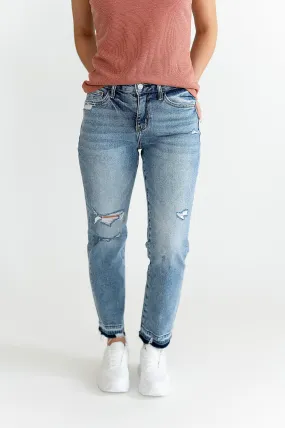 Frankie Straight Jeans - Size 24 & 25 Left