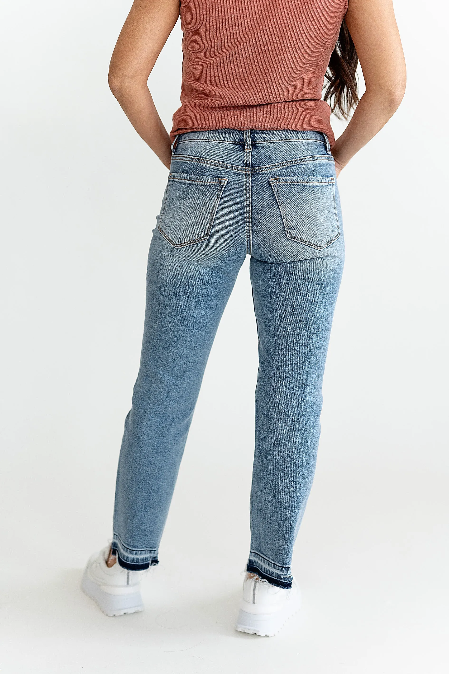 Frankie Straight Jeans - Size 24 & 25 Left