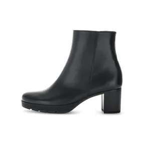 Gabor 52.071.57 Black Platform Ankle Boot