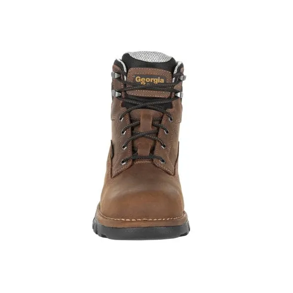 Georgia Boot Men's Eagle One Brown Steel Toe Waterproof Work Boot GB00313