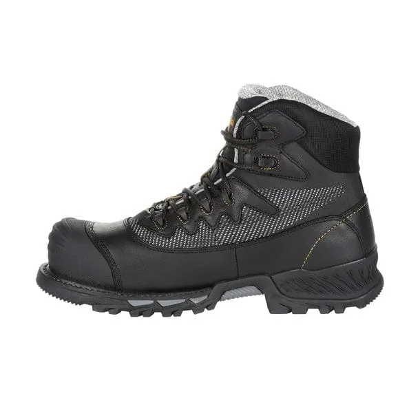 Georgia Boot Men's Rumbler Black Composite Toe Waterproof Hiker Work Boot GB00311