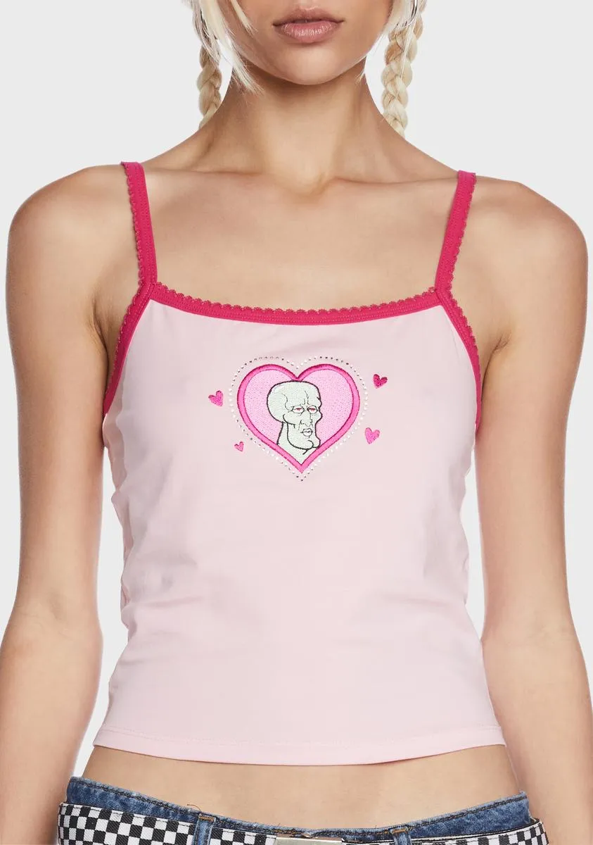 Handsome Squidward Tank Top-