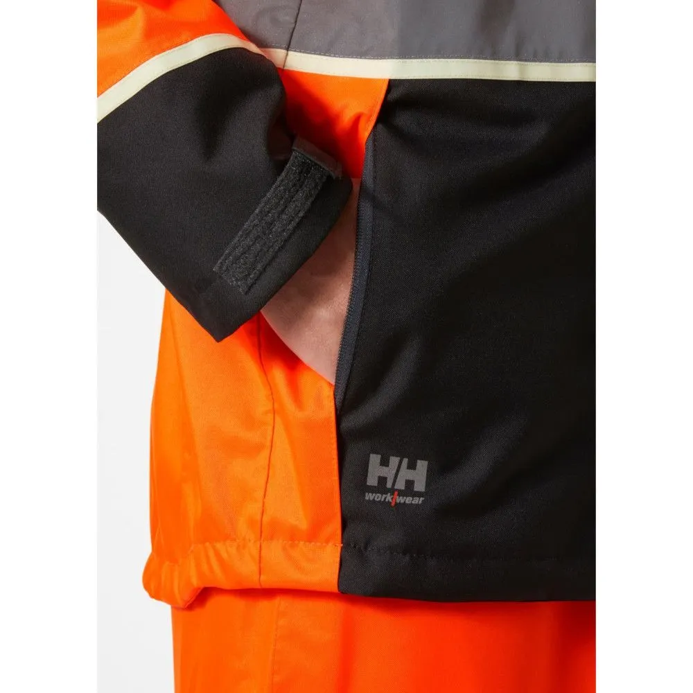 Helly Hansen Mens UC-ME Hi Vis Waterproof Shell Jacket