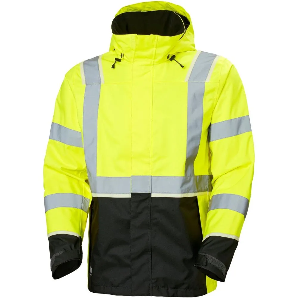 Helly Hansen Mens UC-ME Hi Vis Waterproof Shell Jacket