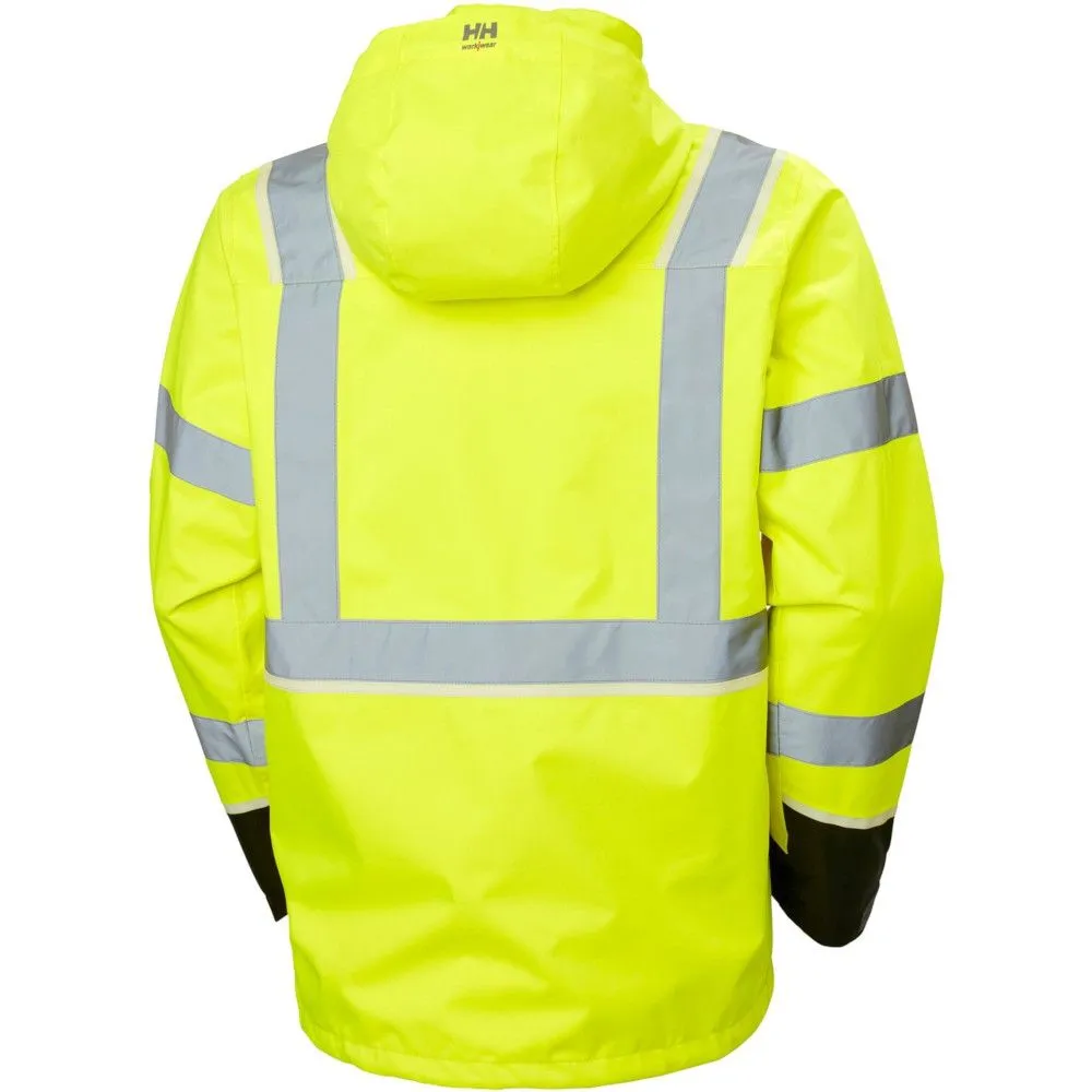 Helly Hansen Mens UC-ME Hi Vis Waterproof Shell Jacket