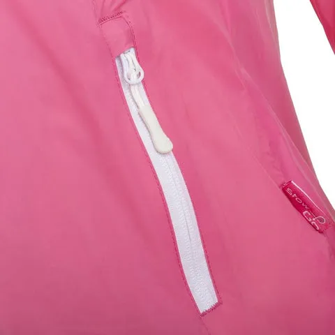 Highlander Stow & Go Women's Waterproof Pack-Away Jacket - Pink