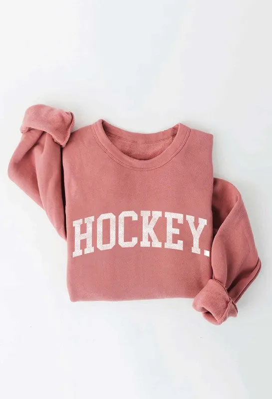 HOCKEY Crewneck Pullover Sweatshirt