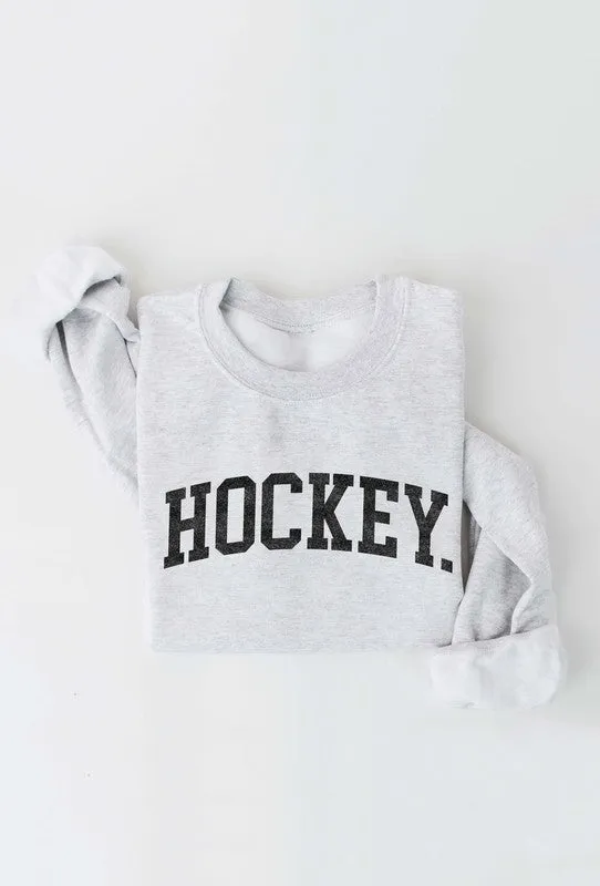 HOCKEY Crewneck Pullover Sweatshirt