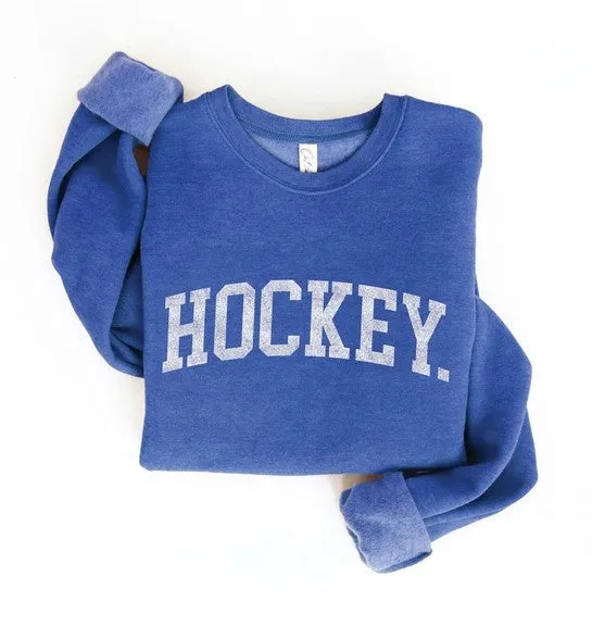 HOCKEY Crewneck Pullover Sweatshirt