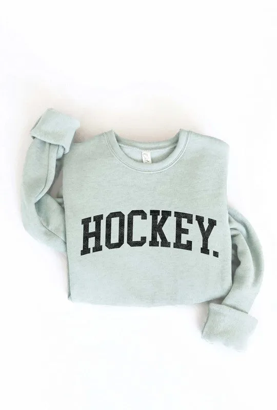 HOCKEY Crewneck Pullover Sweatshirt