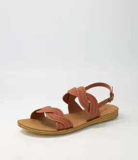 I LOVE BILLY Persan Dark Tan Sandals