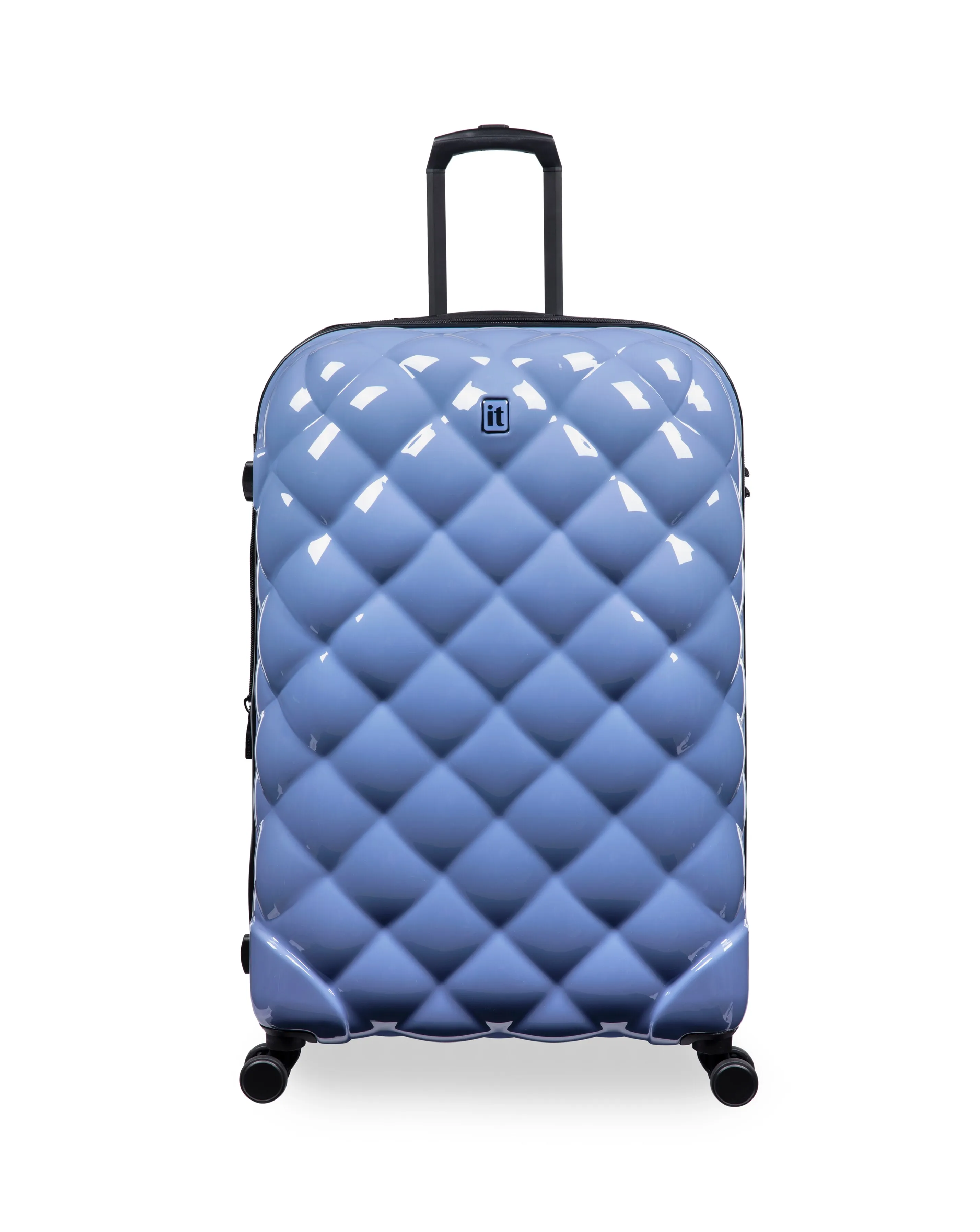 IT Luggage St Tropez Trois Elemental Blue 3pc Suitcase Set with TSA Lock | Simply Be