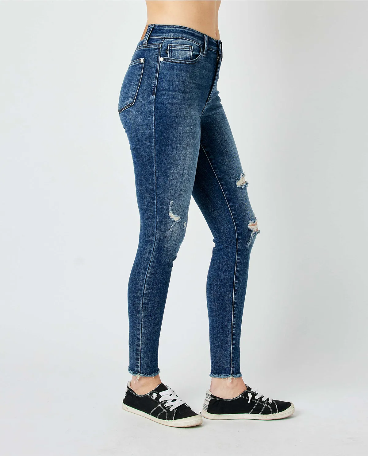 Judy Blue High Waist Skinny Destroy Jeans