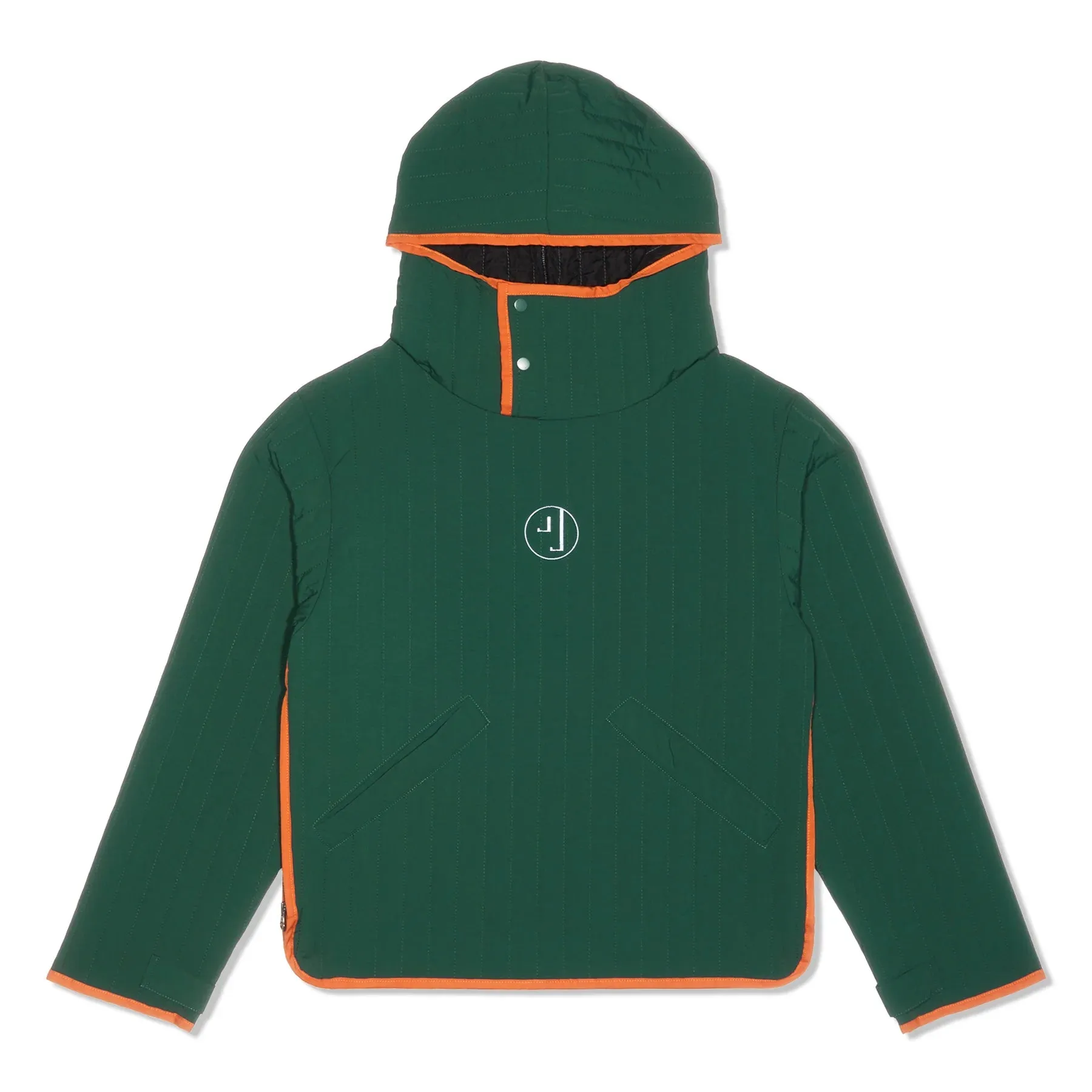 Jungles Jungles Movement Quilted Pullover 'Green'