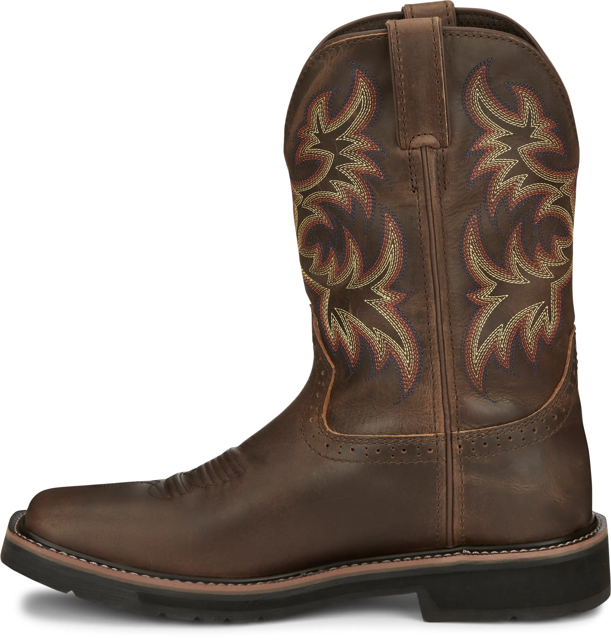 Justin Men's Brown Driller Waterproof Work Boot SE4689