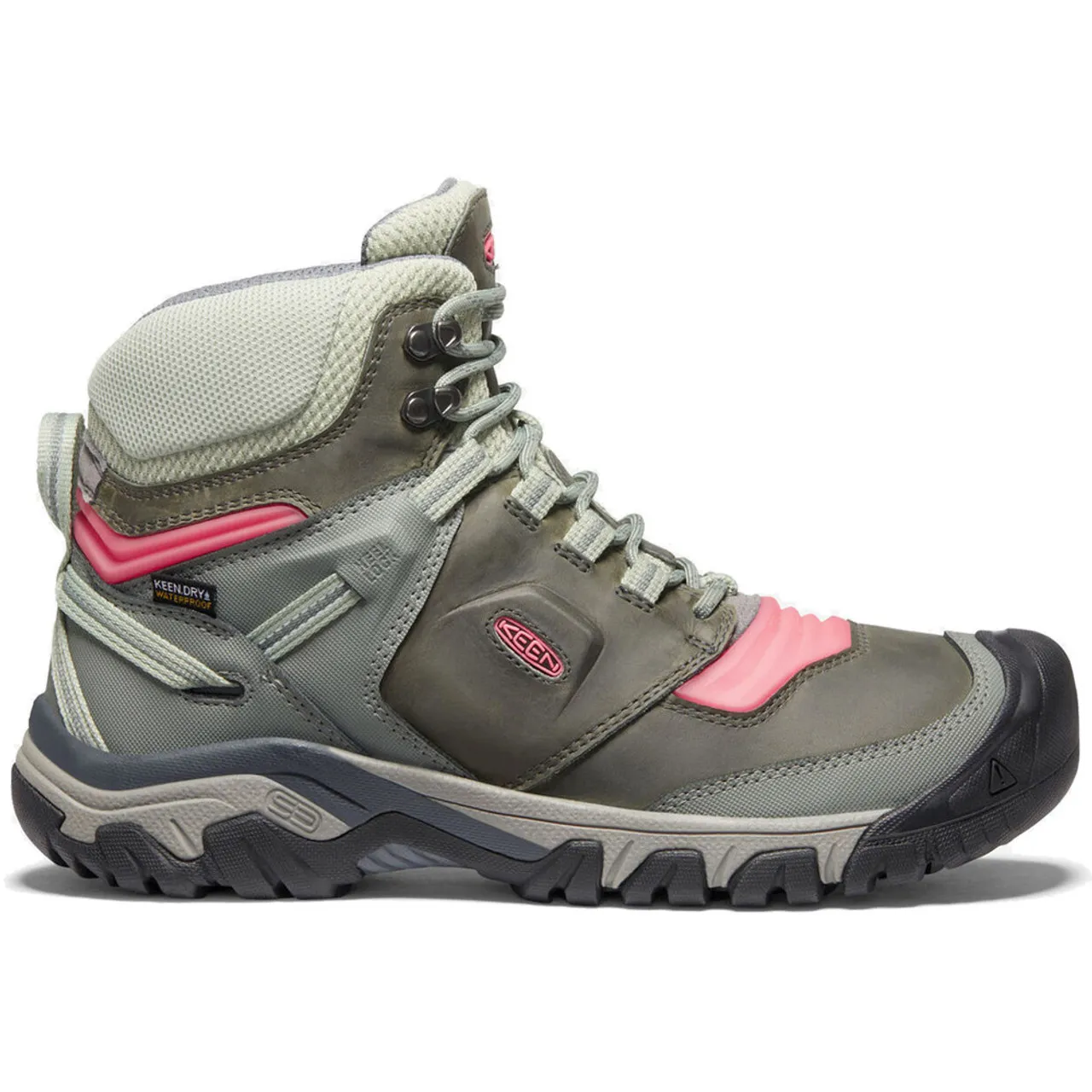 KEEN Women's Ridge Flex Waterproof Boot - Castor Grey / Dubarry