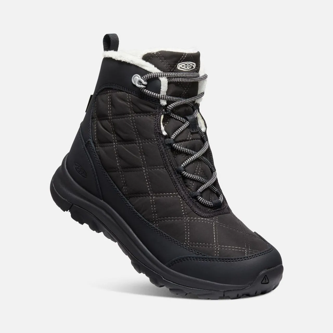 KEEN Women's Terradora II Waterproof Boot - Black / Black 