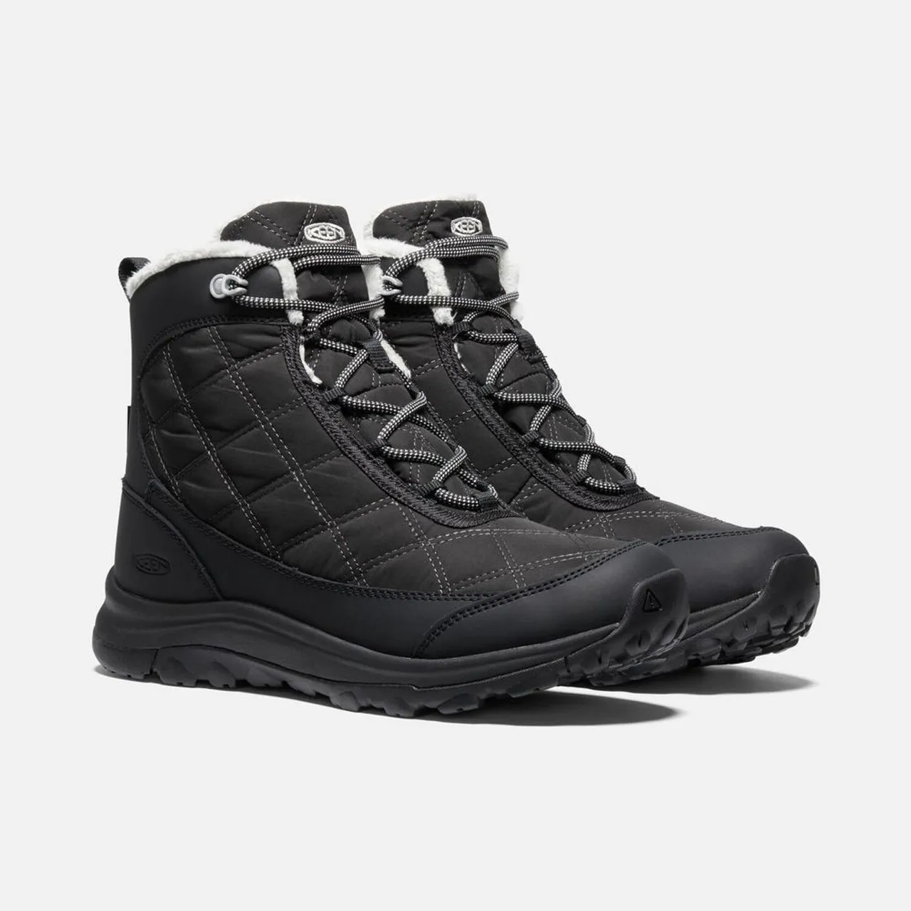 KEEN Women's Terradora II Waterproof Boot - Black / Black 