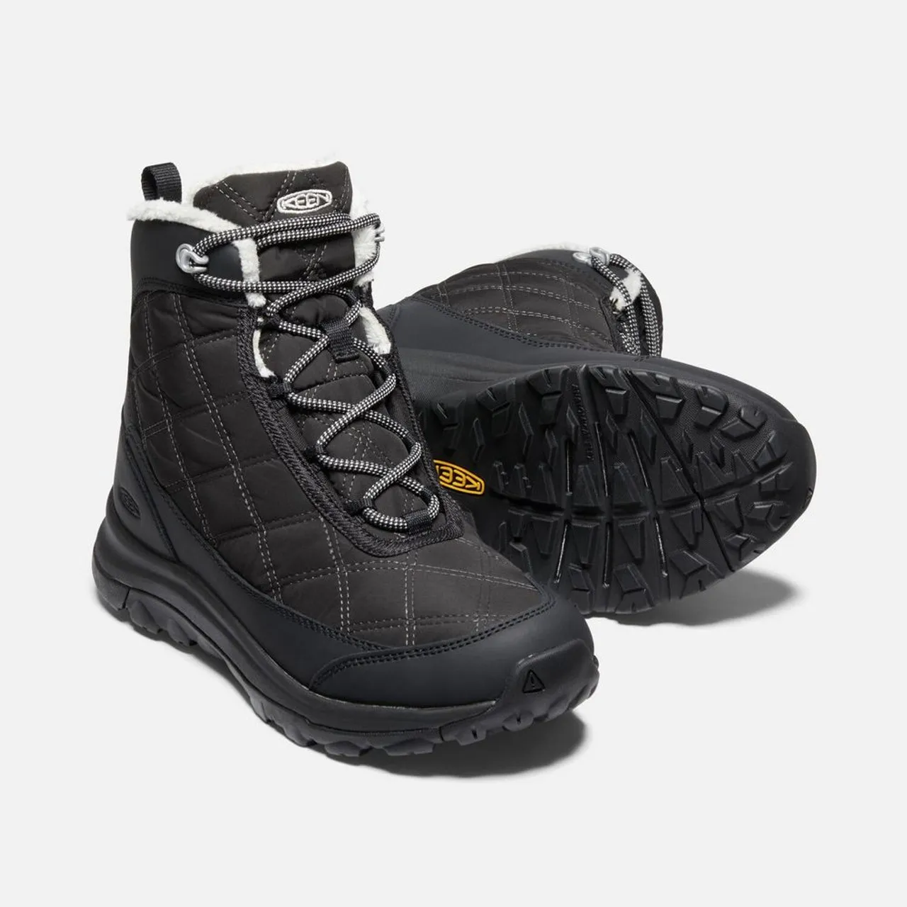 KEEN Women's Terradora II Waterproof Boot - Black / Black 