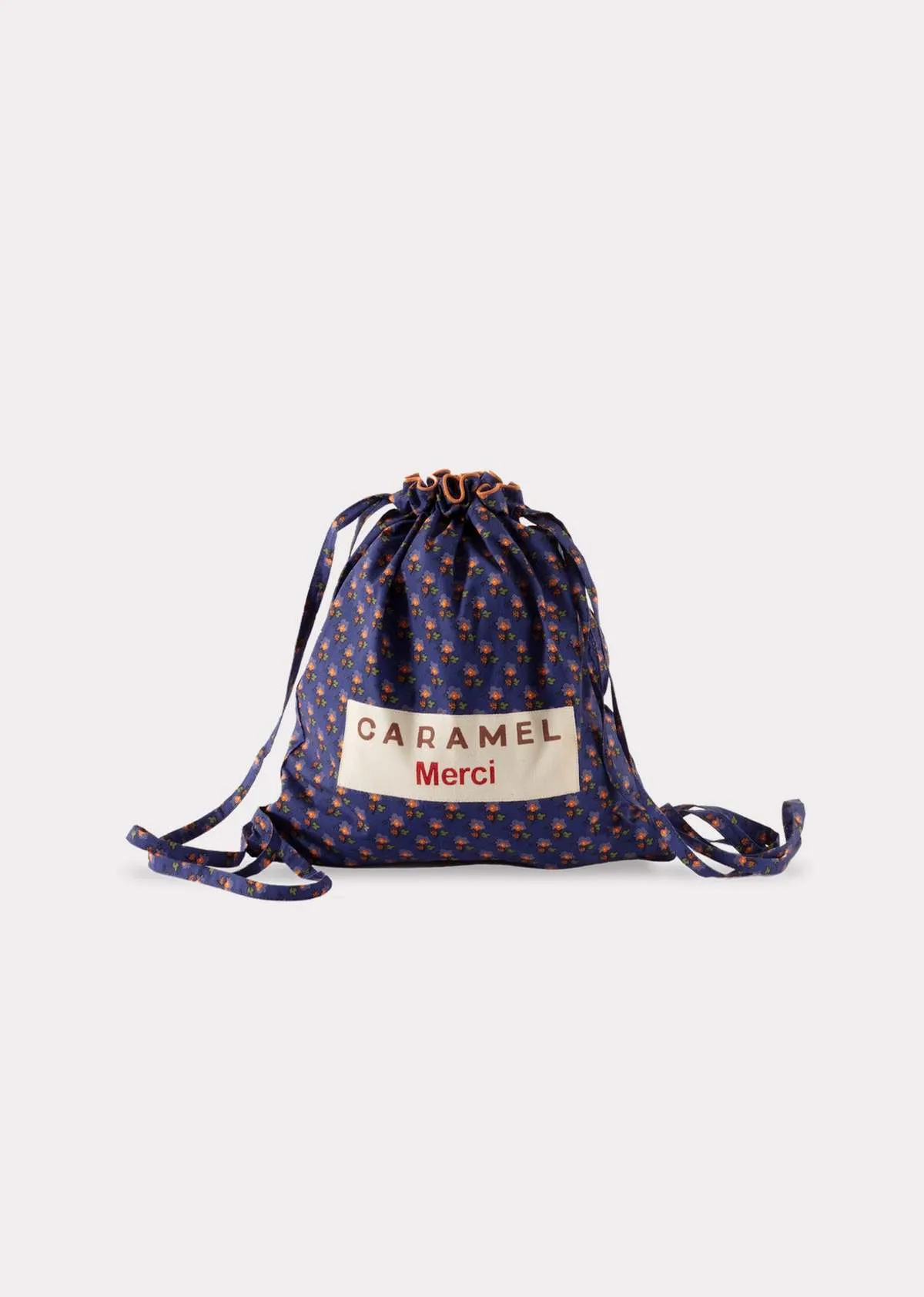 Kids Caramel CHILD BACKPACK H23 - NAVY POSY PRINT