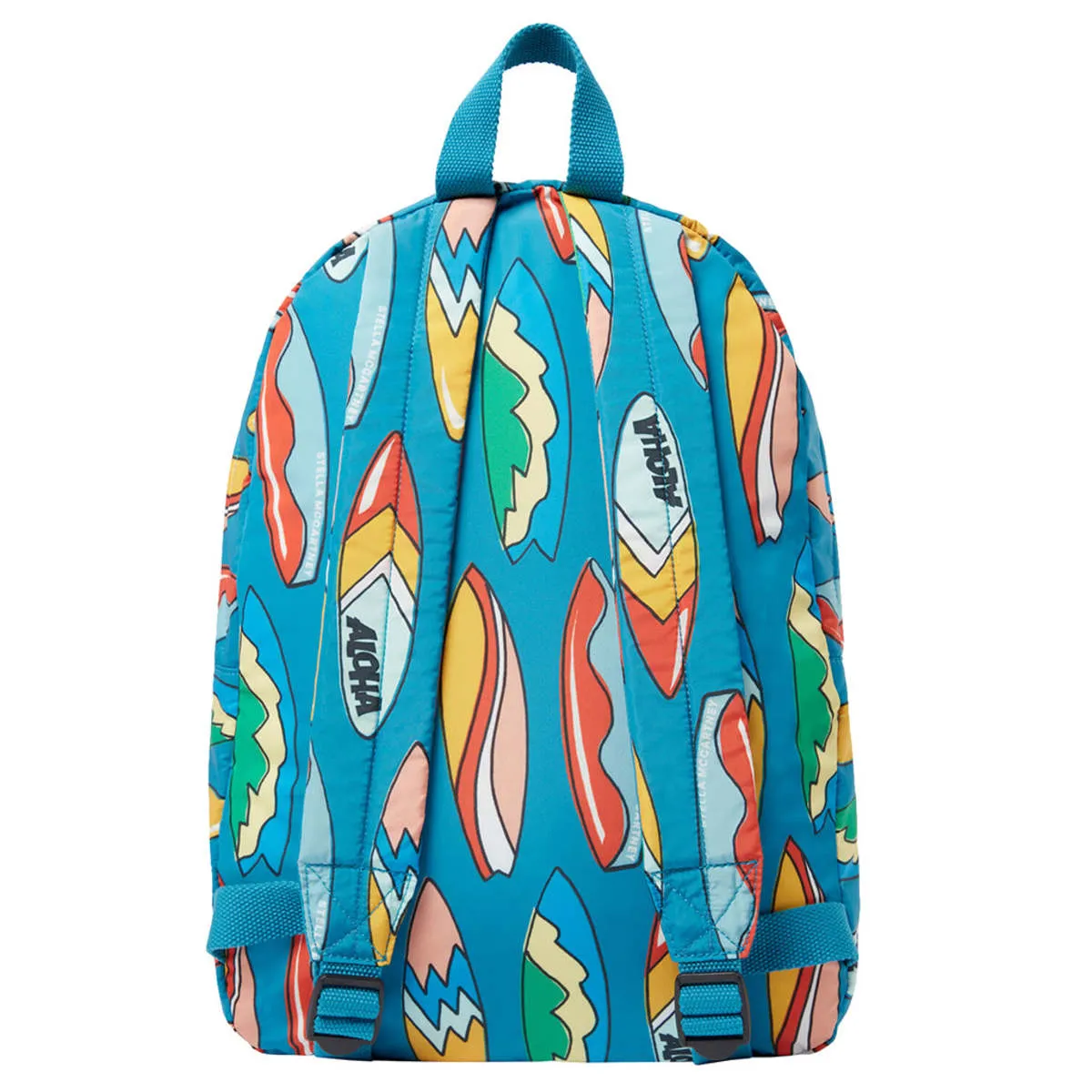 Kids Stella McCartney Backpack With Surfboards Print - Blue