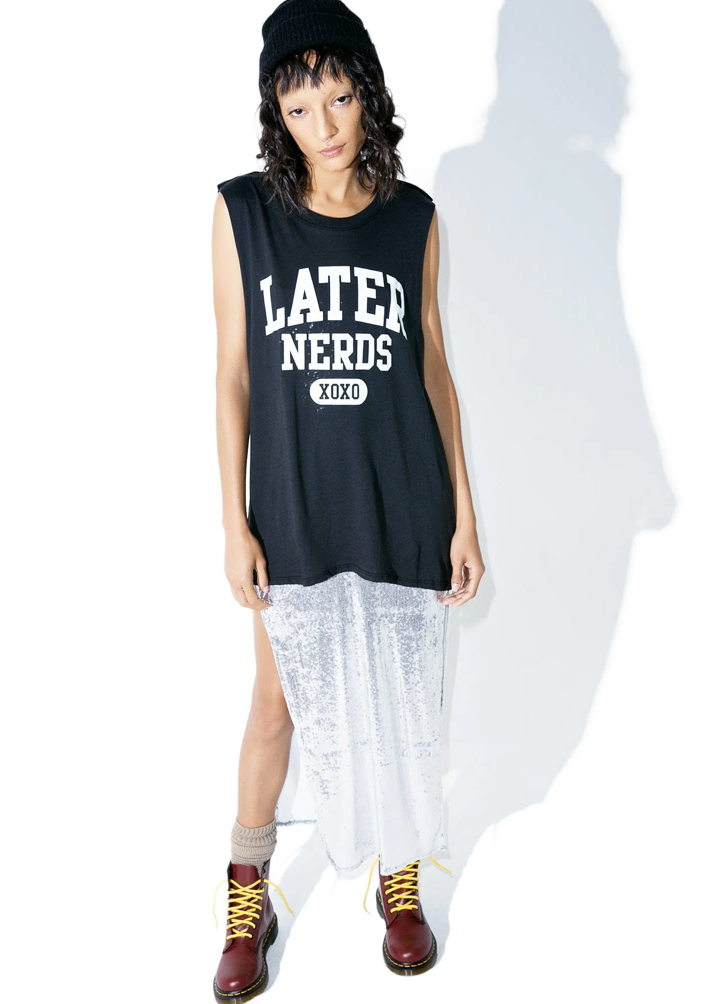 Later Nerds Tank Top-