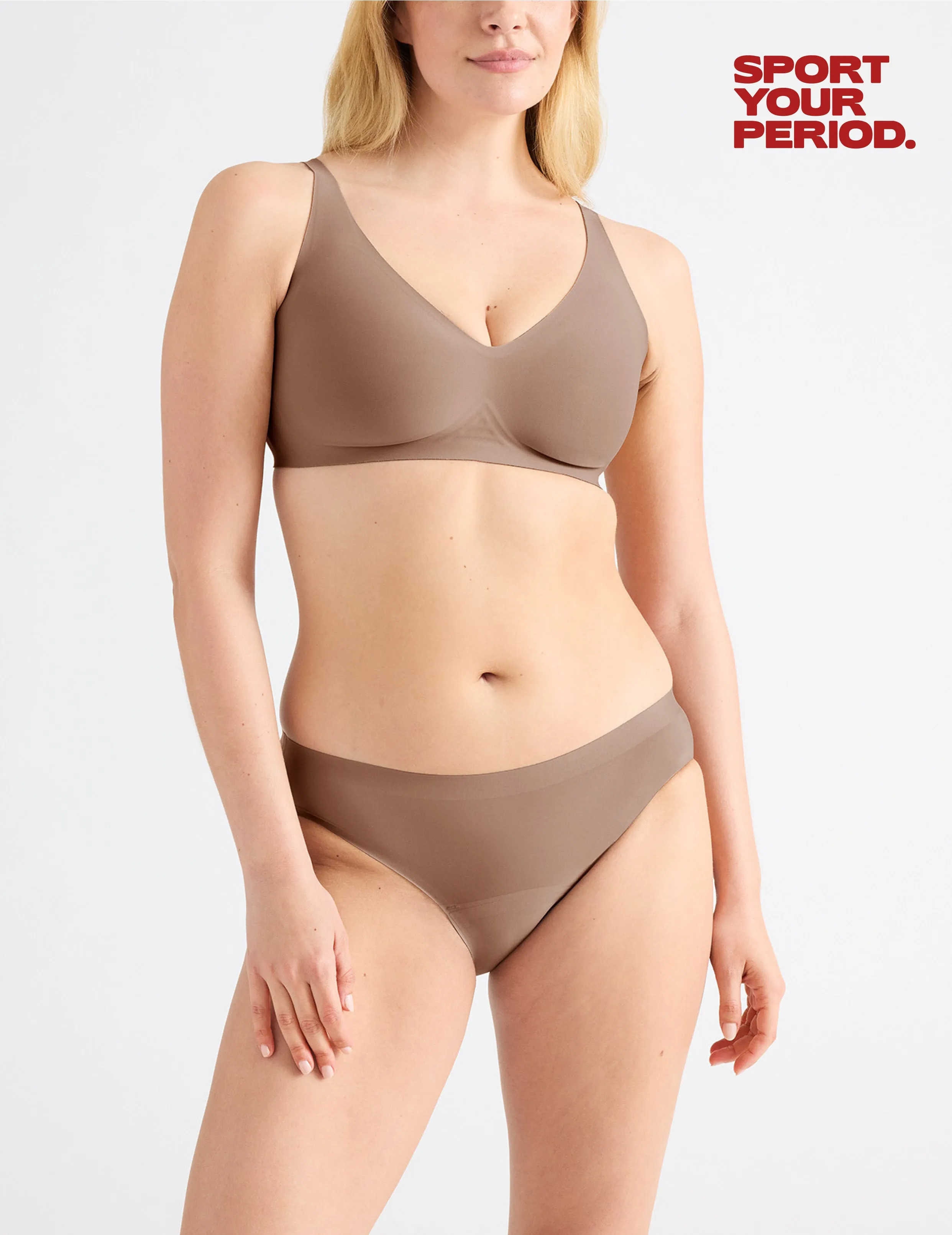 Leakproof UltraThin No-Show Bikini