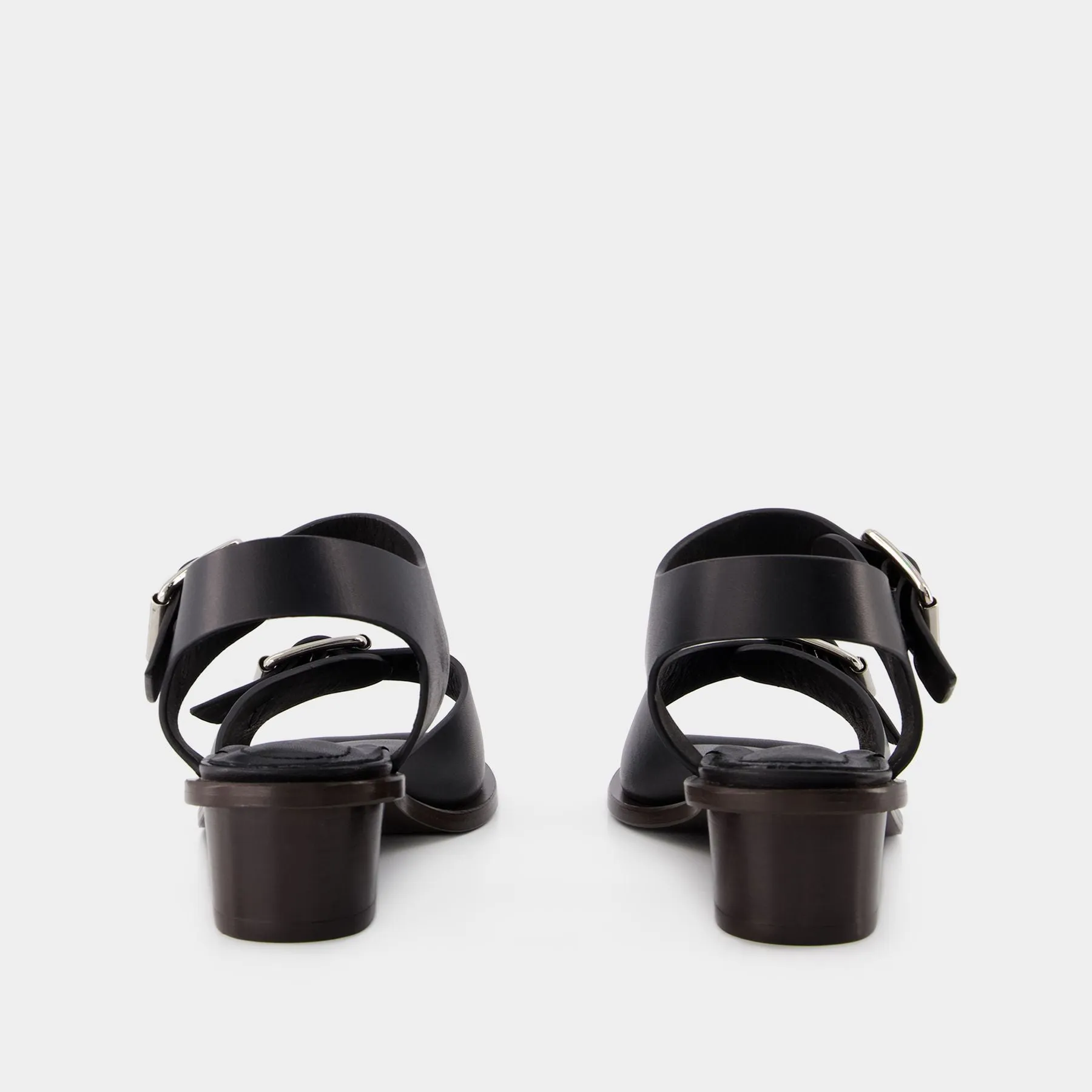 Lemaire  Strat 35 Sandals - Lemaire - Black - Leather