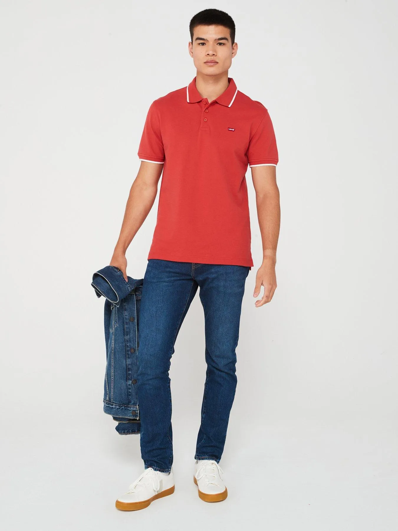 Levi's Housemark Polo Shirt - Red