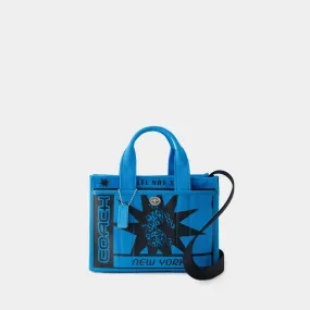 Lil Nas X Drop Cargo Tote 26 - Coach - Canvas - Blue