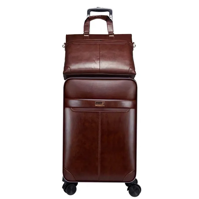 Luxury Business Luggage Set Travel Trolley Suitcase for Women and Men