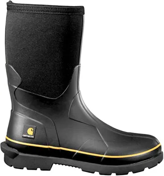 Men's Carhartt 10 Waterproof Rubber and Neoprene Work Boot 14M