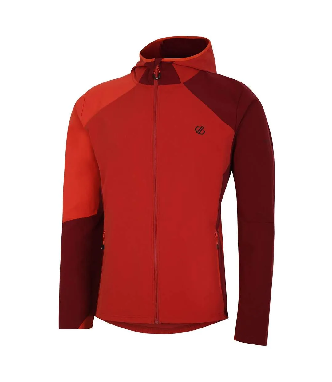 Mens lattitudinal ii soft shell jacket tuscan red/syrah red Dare 2B