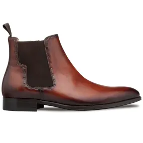 Mezlan Patina Chelsea Boot Cognac / Rust (E20484)