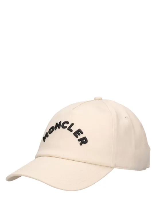 Moncler   Embroidered logo cotton baseball cap 