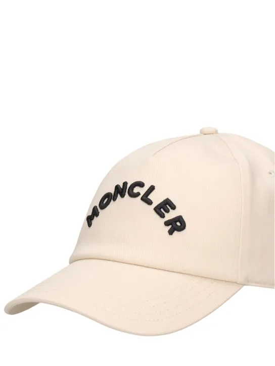 Moncler   Embroidered logo cotton baseball cap 