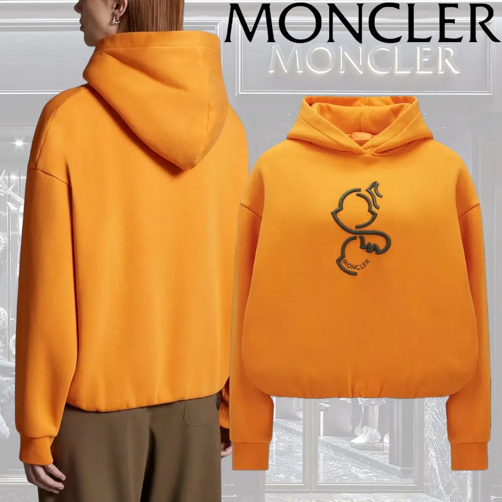 MONCLER  |Embroidered Logo Hoodie